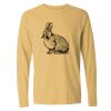 6014 Garment Dyed Heavyweight Ringspun Long Sleeve T-Shirt Thumbnail