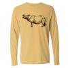 6014 Garment Dyed Heavyweight Ringspun Long Sleeve T-Shirt Thumbnail