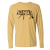 6014 Garment Dyed Heavyweight Ringspun Long Sleeve T-Shirt Thumbnail