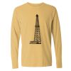 6014 Garment Dyed Heavyweight Ringspun Long Sleeve T-Shirt Thumbnail