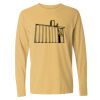 6014 Garment Dyed Heavyweight Ringspun Long Sleeve T-Shirt Thumbnail