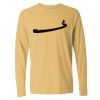 6014 Garment Dyed Heavyweight Ringspun Long Sleeve T-Shirt Thumbnail