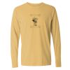 6014 Garment Dyed Heavyweight Ringspun Long Sleeve T-Shirt Thumbnail