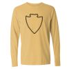 6014 Garment Dyed Heavyweight Ringspun Long Sleeve T-Shirt Thumbnail