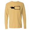 6014 Garment Dyed Heavyweight Ringspun Long Sleeve T-Shirt Thumbnail