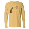 6014 Garment Dyed Heavyweight Ringspun Long Sleeve T-Shirt Thumbnail