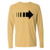 6014 Garment Dyed Heavyweight Ringspun Long Sleeve T-Shirt Thumbnail
