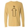 6014 Garment Dyed Heavyweight Ringspun Long Sleeve T-Shirt Thumbnail