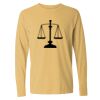6014 Garment Dyed Heavyweight Ringspun Long Sleeve T-Shirt Thumbnail