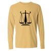 6014 Garment Dyed Heavyweight Ringspun Long Sleeve T-Shirt Thumbnail