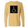 6014 Garment Dyed Heavyweight Ringspun Long Sleeve T-Shirt Thumbnail
