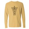 6014 Garment Dyed Heavyweight Ringspun Long Sleeve T-Shirt Thumbnail