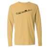 6014 Garment Dyed Heavyweight Ringspun Long Sleeve T-Shirt Thumbnail