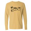 6014 Garment Dyed Heavyweight Ringspun Long Sleeve T-Shirt Thumbnail