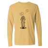 6014 Garment Dyed Heavyweight Ringspun Long Sleeve T-Shirt Thumbnail