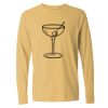 6014 Garment Dyed Heavyweight Ringspun Long Sleeve T-Shirt Thumbnail