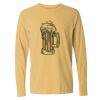 6014 Garment Dyed Heavyweight Ringspun Long Sleeve T-Shirt Thumbnail