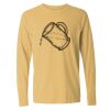 6014 Garment Dyed Heavyweight Ringspun Long Sleeve T-Shirt Thumbnail