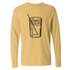 6014 Garment Dyed Heavyweight Ringspun Long Sleeve T-Shirt Thumbnail