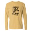 6014 Garment Dyed Heavyweight Ringspun Long Sleeve T-Shirt Thumbnail