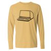 6014 Garment Dyed Heavyweight Ringspun Long Sleeve T-Shirt Thumbnail