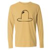 6014 Garment Dyed Heavyweight Ringspun Long Sleeve T-Shirt Thumbnail