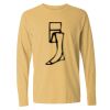 6014 Garment Dyed Heavyweight Ringspun Long Sleeve T-Shirt Thumbnail