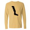 6014 Garment Dyed Heavyweight Ringspun Long Sleeve T-Shirt Thumbnail