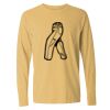 6014 Garment Dyed Heavyweight Ringspun Long Sleeve T-Shirt Thumbnail