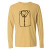 6014 Garment Dyed Heavyweight Ringspun Long Sleeve T-Shirt Thumbnail