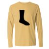 6014 Garment Dyed Heavyweight Ringspun Long Sleeve T-Shirt Thumbnail