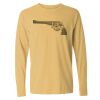 6014 Garment Dyed Heavyweight Ringspun Long Sleeve T-Shirt Thumbnail
