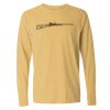 6014 Garment Dyed Heavyweight Ringspun Long Sleeve T-Shirt Thumbnail