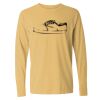 6014 Garment Dyed Heavyweight Ringspun Long Sleeve T-Shirt Thumbnail