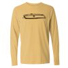 6014 Garment Dyed Heavyweight Ringspun Long Sleeve T-Shirt Thumbnail