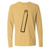 6014 Garment Dyed Heavyweight Ringspun Long Sleeve T-Shirt Thumbnail
