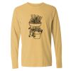 6014 Garment Dyed Heavyweight Ringspun Long Sleeve T-Shirt Thumbnail