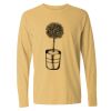 6014 Garment Dyed Heavyweight Ringspun Long Sleeve T-Shirt Thumbnail