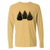 6014 Garment Dyed Heavyweight Ringspun Long Sleeve T-Shirt Thumbnail