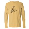 6014 Garment Dyed Heavyweight Ringspun Long Sleeve T-Shirt Thumbnail