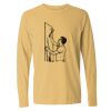 6014 Garment Dyed Heavyweight Ringspun Long Sleeve T-Shirt Thumbnail