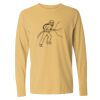 6014 Garment Dyed Heavyweight Ringspun Long Sleeve T-Shirt Thumbnail