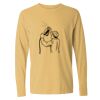 6014 Garment Dyed Heavyweight Ringspun Long Sleeve T-Shirt Thumbnail
