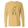 6014 Garment Dyed Heavyweight Ringspun Long Sleeve T-Shirt Thumbnail