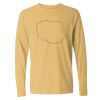 6014 Garment Dyed Heavyweight Ringspun Long Sleeve T-Shirt Thumbnail