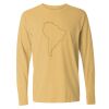 6014 Garment Dyed Heavyweight Ringspun Long Sleeve T-Shirt Thumbnail