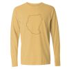 6014 Garment Dyed Heavyweight Ringspun Long Sleeve T-Shirt Thumbnail