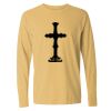 6014 Garment Dyed Heavyweight Ringspun Long Sleeve T-Shirt Thumbnail