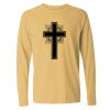 6014 Garment Dyed Heavyweight Ringspun Long Sleeve T-Shirt Thumbnail