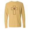 6014 Garment Dyed Heavyweight Ringspun Long Sleeve T-Shirt Thumbnail